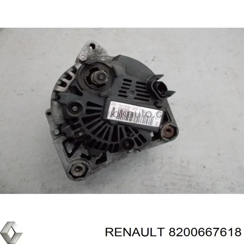 8200667618 Renault (RVI) генератор