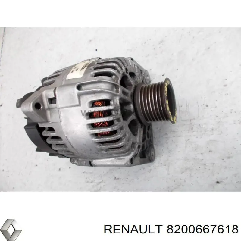 Генератор Renault (RVI) 8200667618 ціна, від 88.68 USD