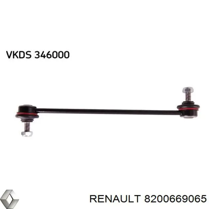 Купити 8200669065 Renault (RVI) Тяжка стабілізатора переднього