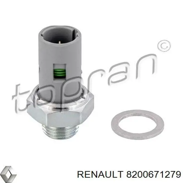 Манометри (показник тиску масла) Renault (RVI) 8200671279 ціна, від 3.38 USD