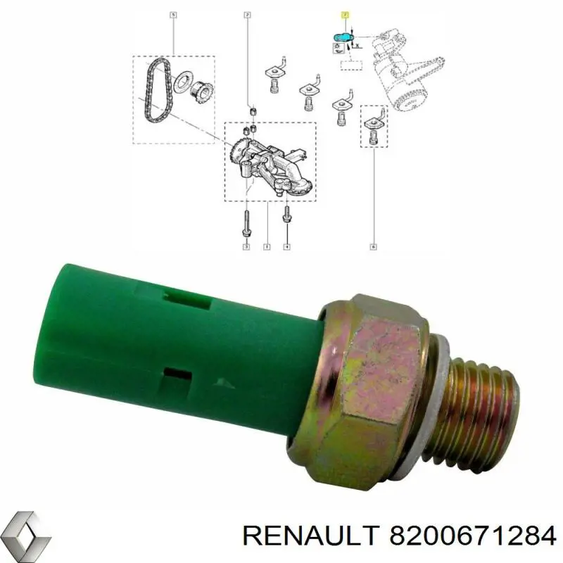  8200671284 Renault (RVI)