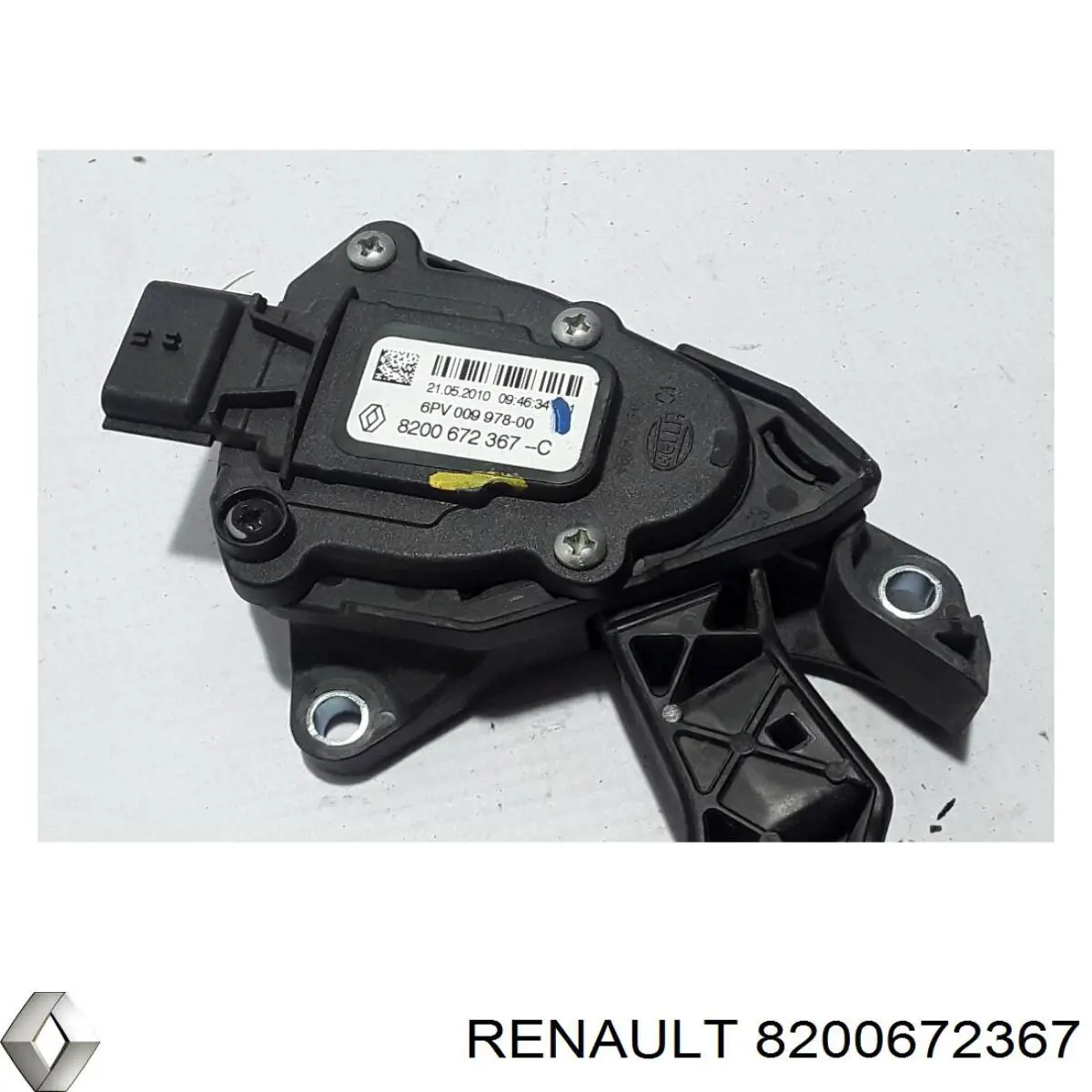 Підаль газу Renault (RVI) 8200672367 ціна, від 48.63 USD