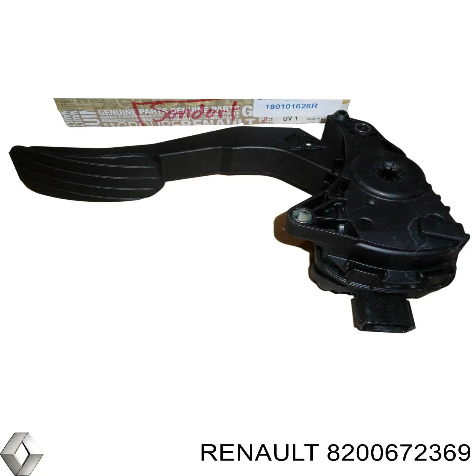 Купити 8200672369 Renault (RVI) Педаль газу