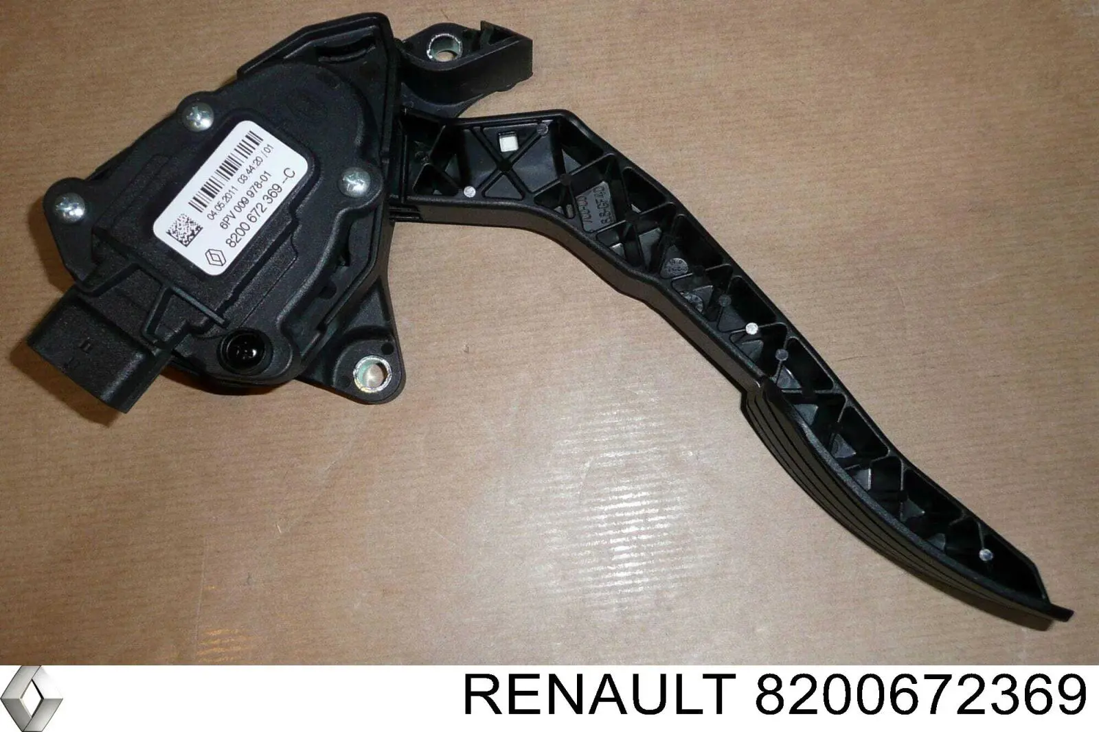 Підаль газу Renault (RVI) 8200672369 ціна, від 38.30 USD