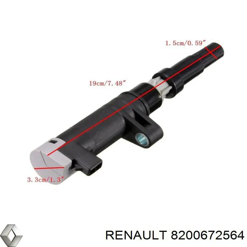 Котушка запалювання 8200672564 Renault (RVI)