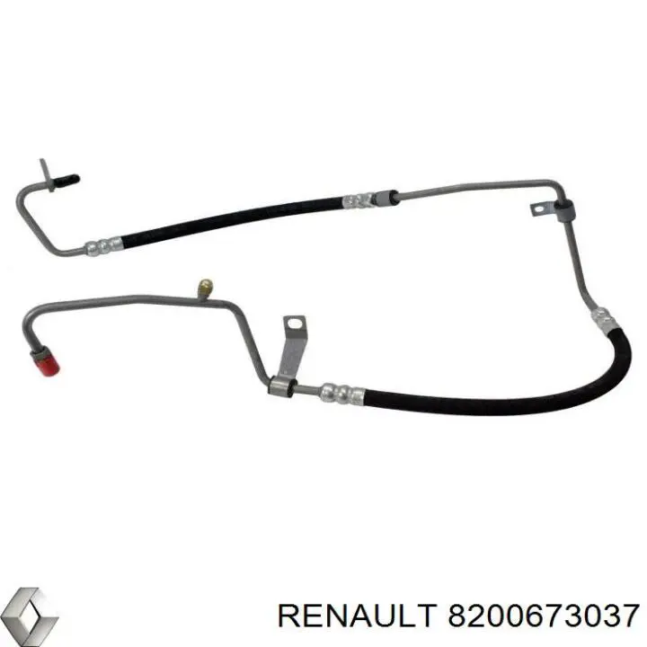 Патрубок високого тиску гідропідсилювача Renault (RVI) 8200673037 ціна, від 286.71 USD