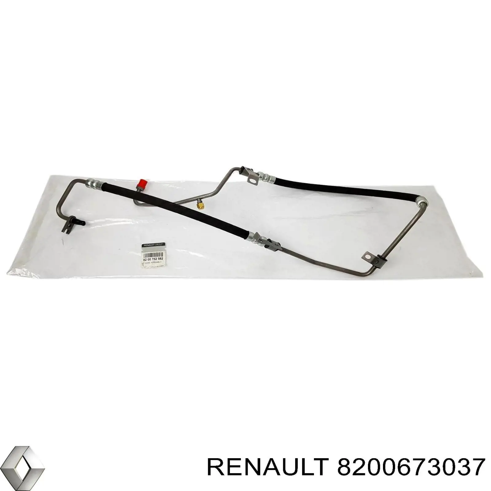 Купити 8200673037 Renault (RVI) Шланг ГПК, високого тиску рейки керма