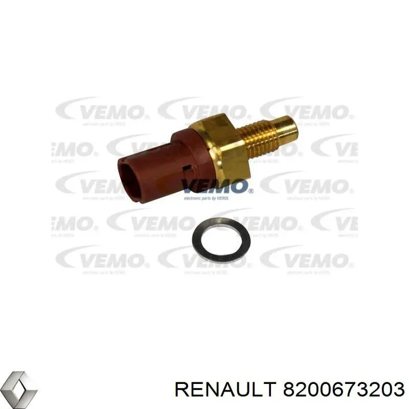 Купити 8200673203 Renault (RVI) Роз'єм (фішка) датчика положення розподільника