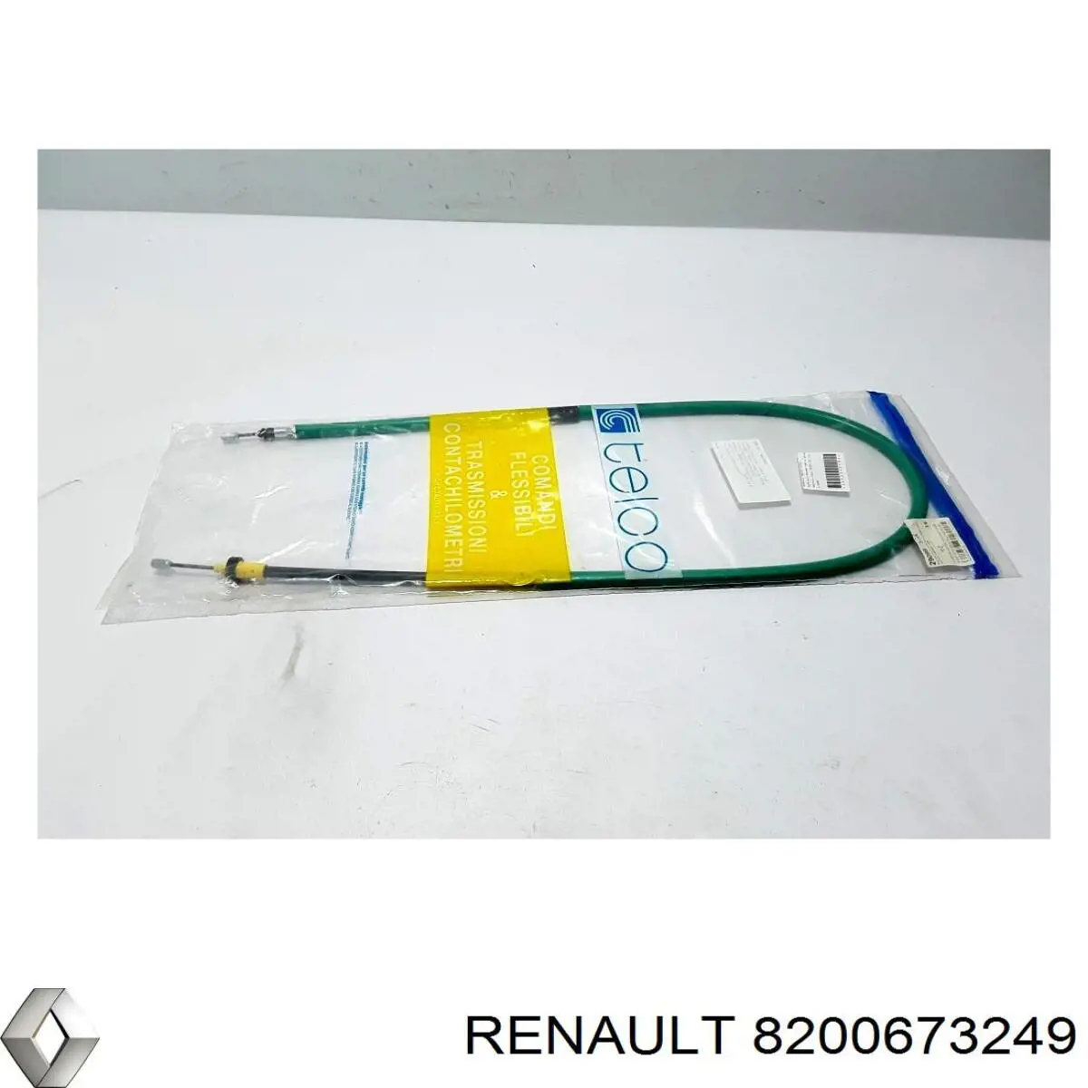 Купити 8200673249 Renault (RVI) Трос ручного гальма задній, правий