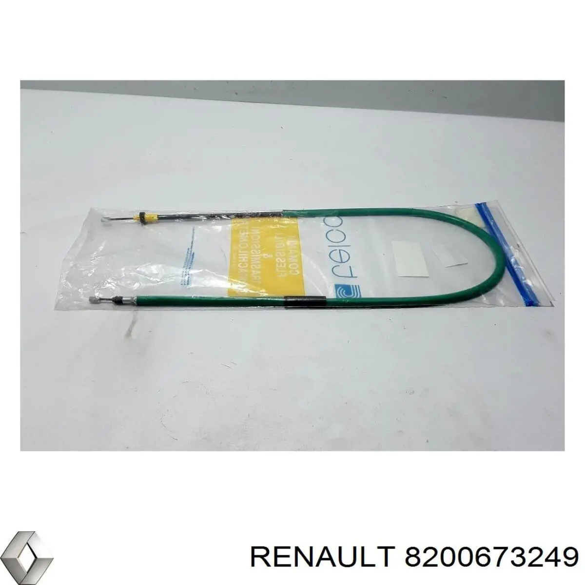 8200673249 Renault (RVI) Трос ручного гальма задній, правий