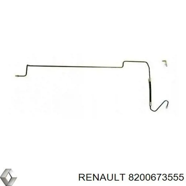 8200673555 Renault (RVI) Шланг гальмівний задній, лівий