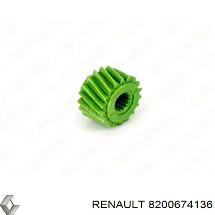 Купити 8200674136 Renault (RVI) Шестерня спідометра, ведена