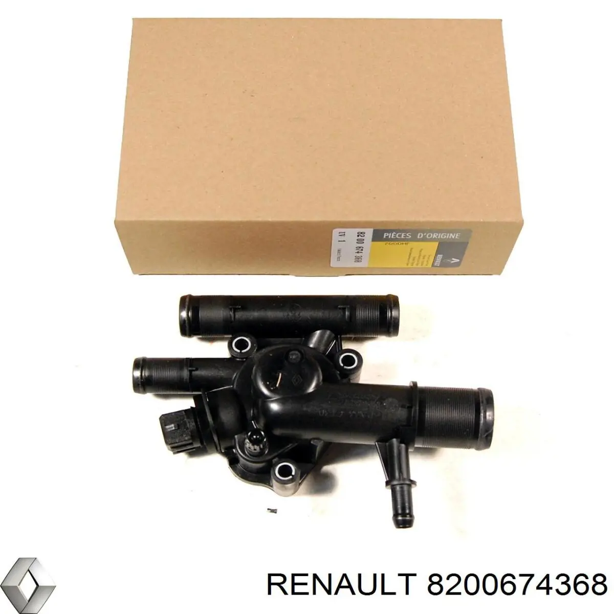 8200674368 Renault (RVI) Корпус термостата в зборі