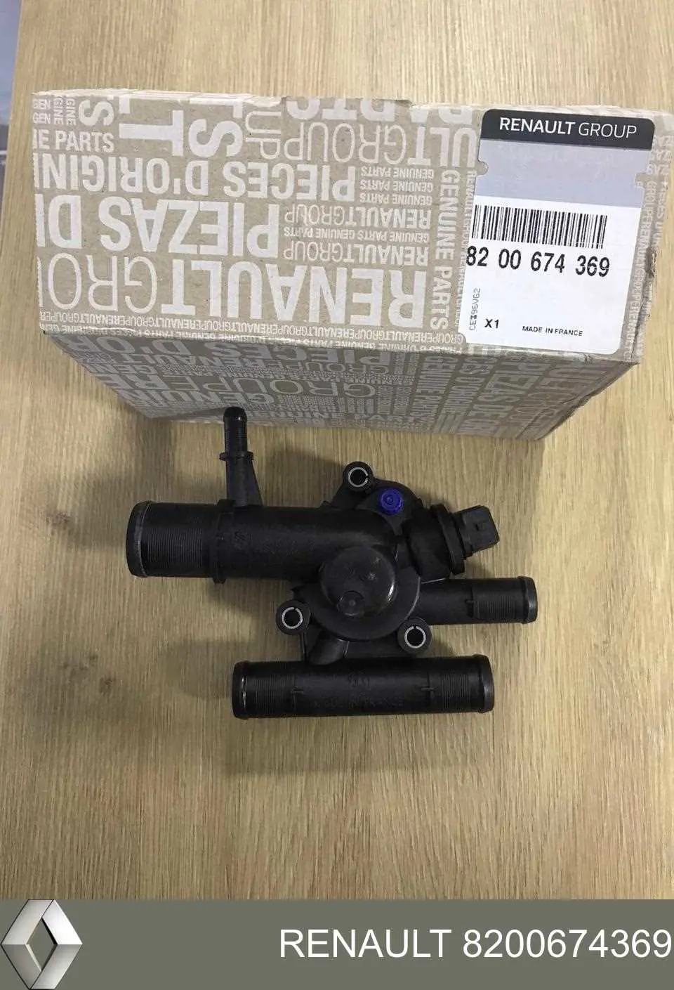 Купити 8200674369 Renault (RVI) Термостат в корпусі