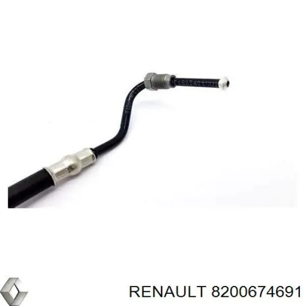 8200674691 Renault (RVI) шланг гальмівний задній, правий