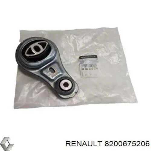 Подушка (опора) двигуна, задня 8200675206 Renault (RVI)