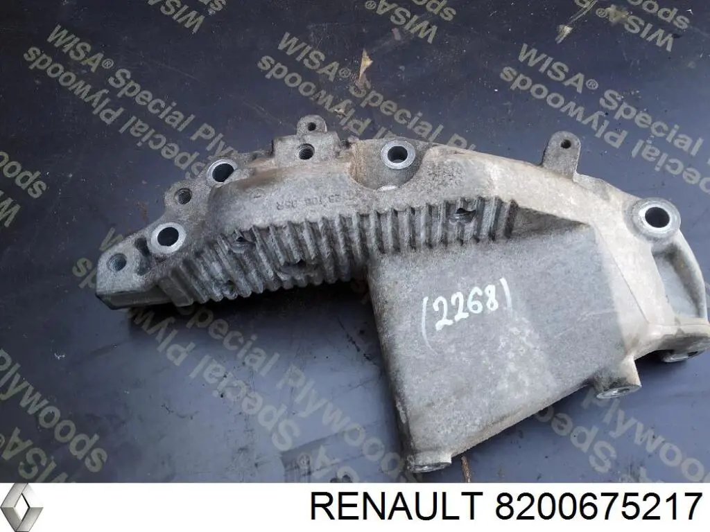 Кронштейн подушки (опори) двигуна, задньої Renault (RVI) 8200675217 ціна, від 11.27 USD