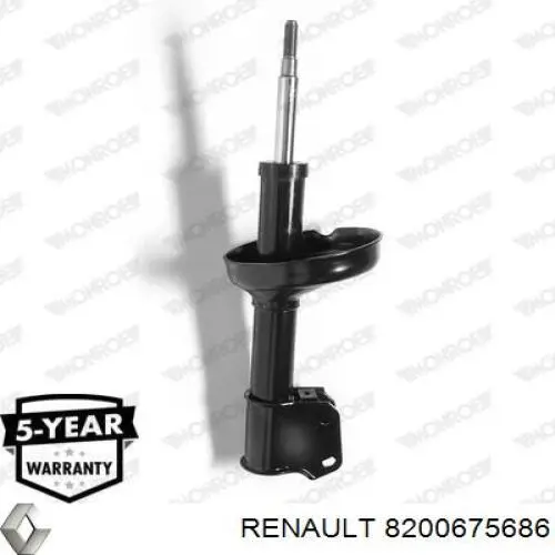 8200675686 Renault (RVI) амортизатор передній