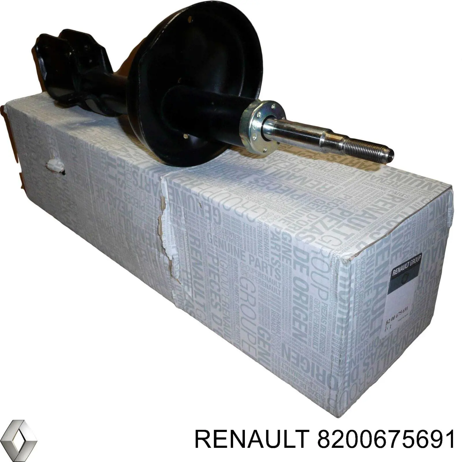 Стойка амортизатора передняя Renault (RVI) 8200675691 ціна, від 90.16 USD