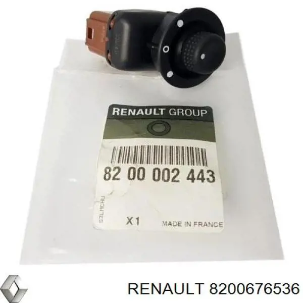Блок управління дзеркалами заднього виду Renault (RVI) 8200676536 ціна, від 147.20 USD