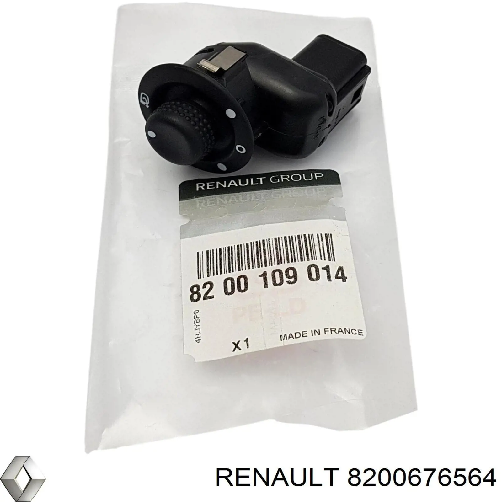Блок управління дзеркалами заднього виду Renault (RVI) 8200676564 ціна, від 9.97 USD