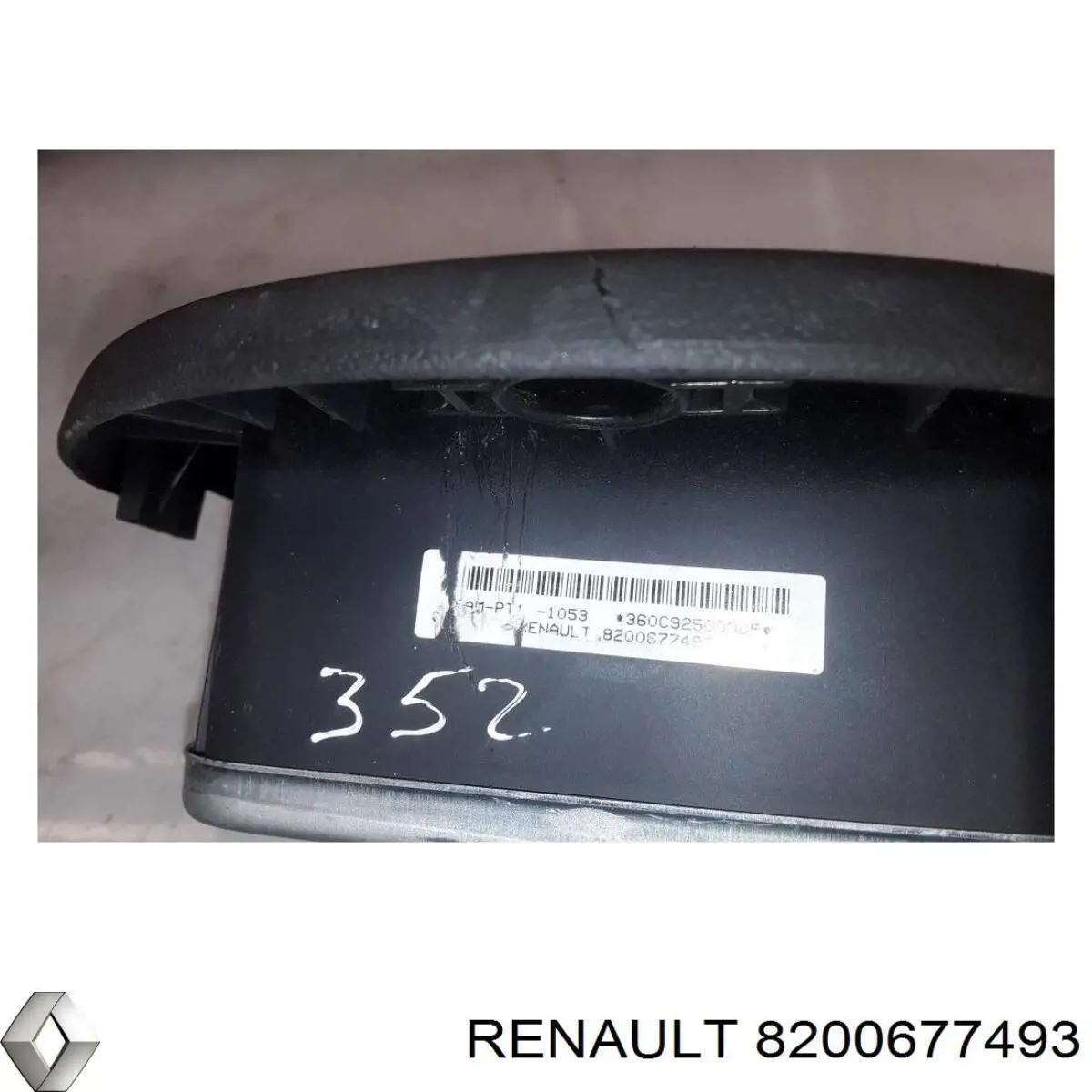 Подушка безпеки, водійська, AIRBAG Renault Clio 3 (BR01, CR01) (Рено Кліо)