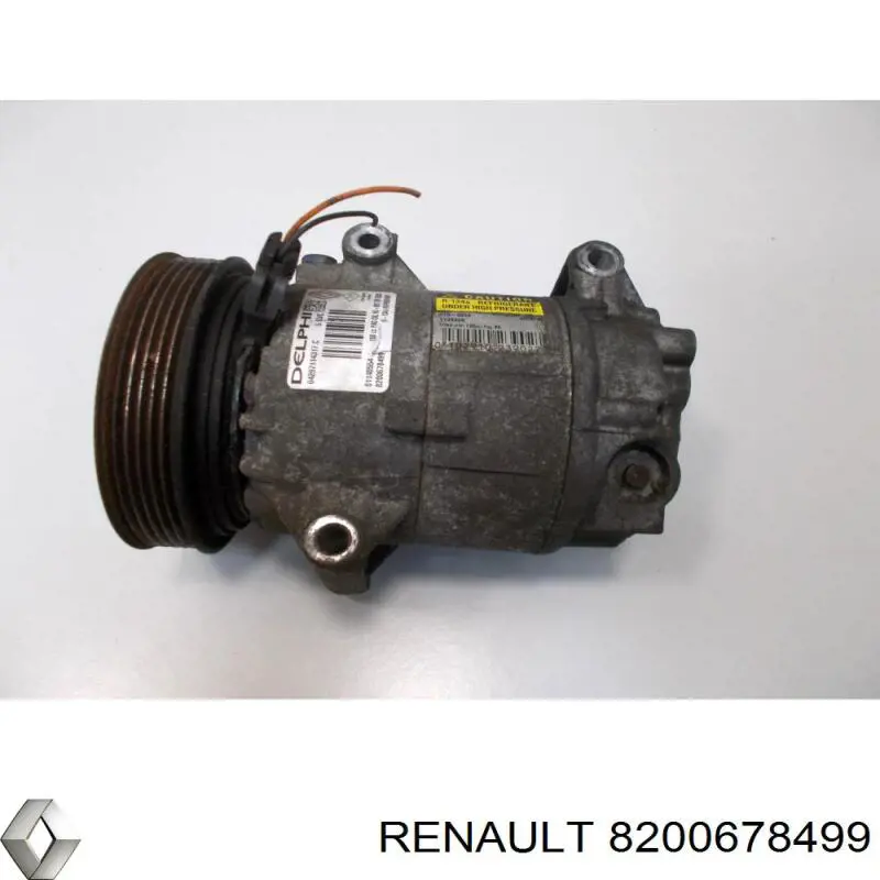 Компресор кондиціонера 8200678499 Renault (RVI)