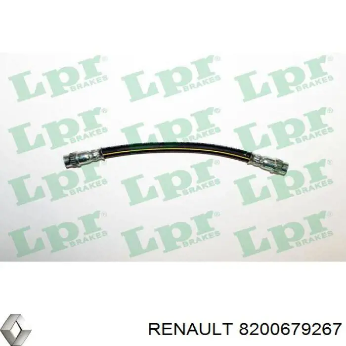 Шланг гальмівний задній Renault (RVI) 8200679267 ціна, від 5.07 USD