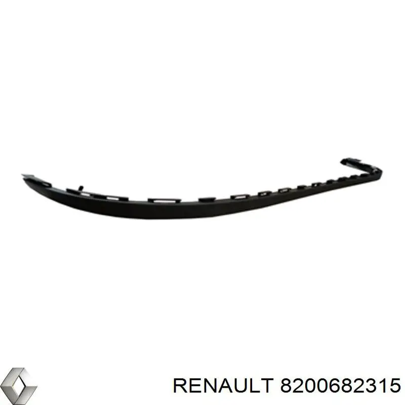 Купити 8200682315 Renault (RVI) Нижня накладка на передній бампер