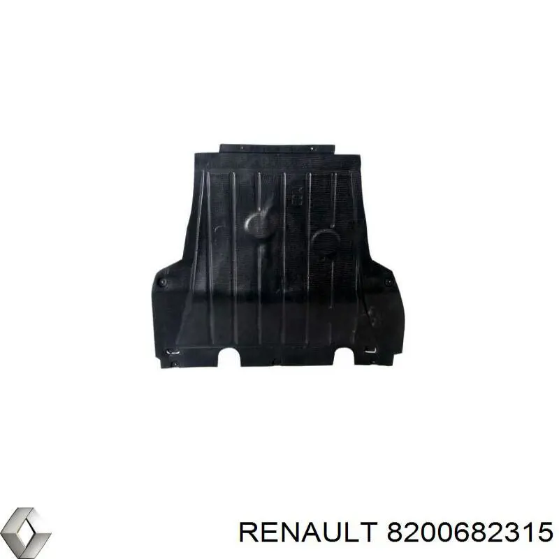 8200682315 Renault (RVI) Захисна губа бампера переднього