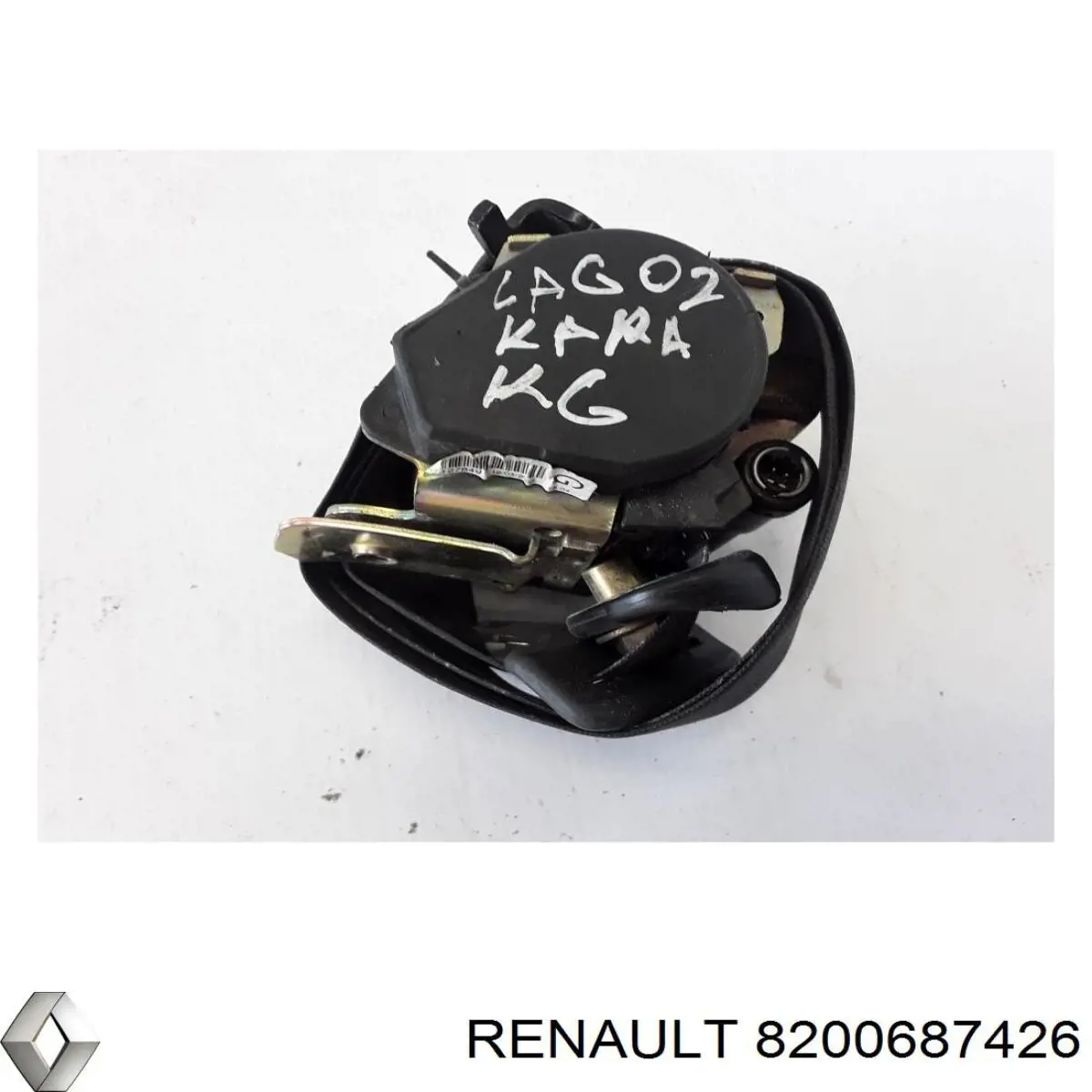 Пасок безпеки передній лівий Renault (RVI) 8200687426 ціна, від 7.60 USD