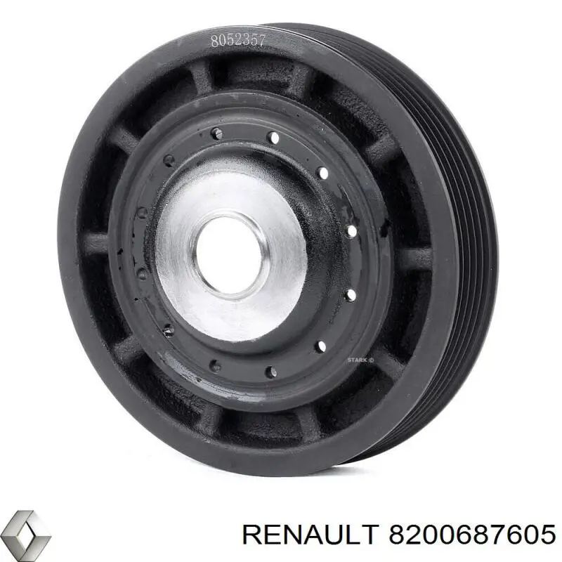 8200687605 Renault (RVI) Демпфер колінвалу