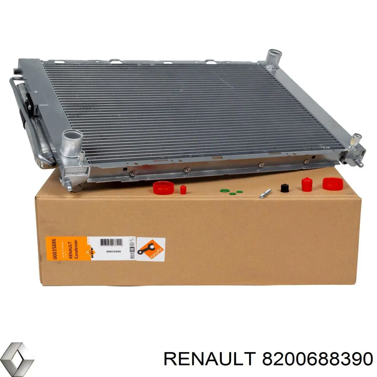 Радіатор охолодження Renault (RVI) 8200688390