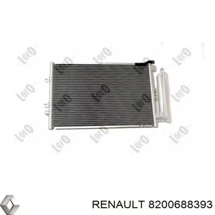 Конденсатор кондиціонера Renault (RVI) 8200688393 ціна, від 82.59 USD