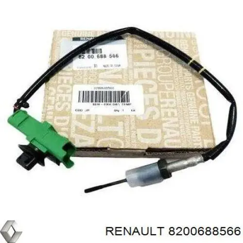 Купити 8200688566 Renault (RVI) Датчик температури відпрацьованих газів (ВГ), перед фільтром сажі