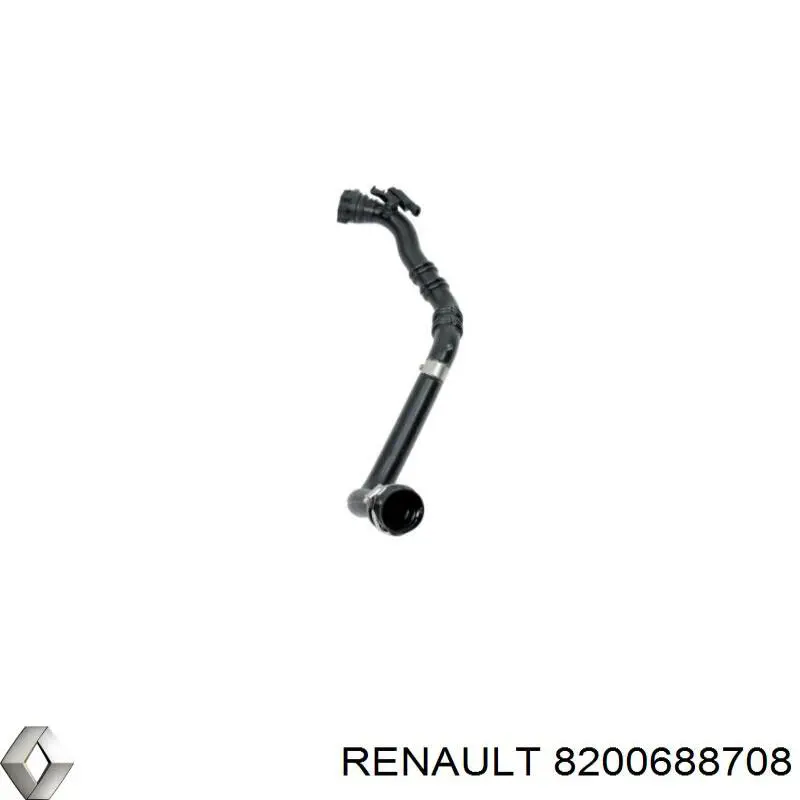Шланг/патрубок интеркуллера Renault (RVI) 8200688708 ціна, від 177.97 USD