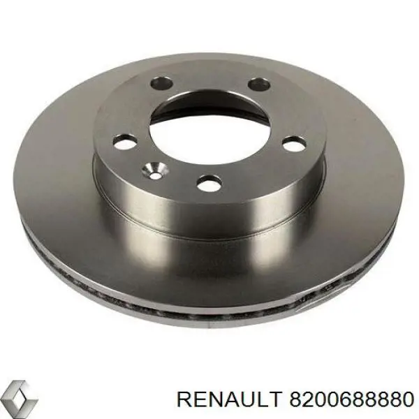 8200688880 Renault (RVI) диск гальмівний передній