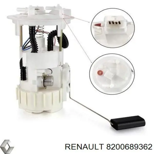 Модуль бензонасоса Renault (RVI) 8200689362 ціна, від 119.46 USD