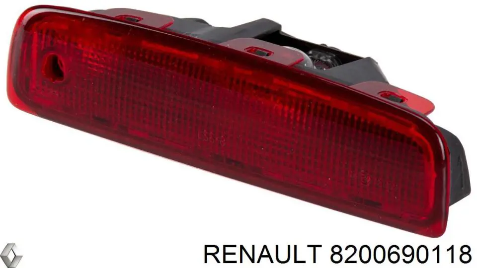 8200690118 Renault (RVI) стоп-сигнал заднього скла