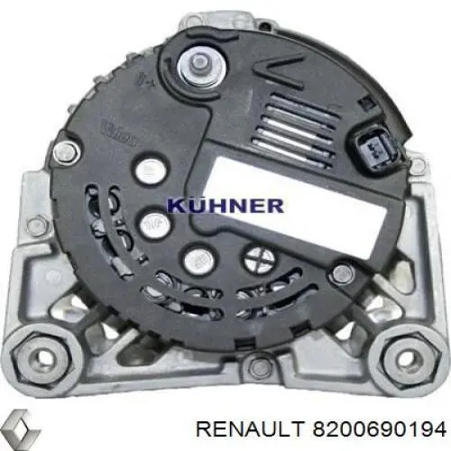 8200690194 Renault (RVI) генератор