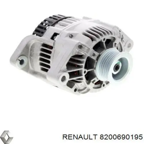 Генератор Renault (RVI) 8200690195 ціна, від 163.60 USD
