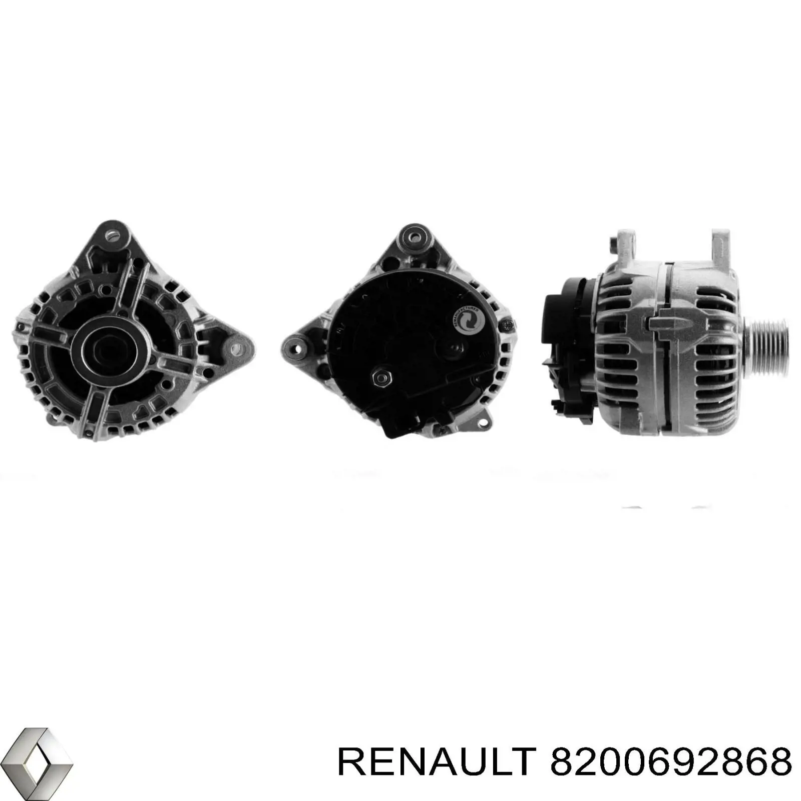 Генератор 8200692868 Renault (RVI)