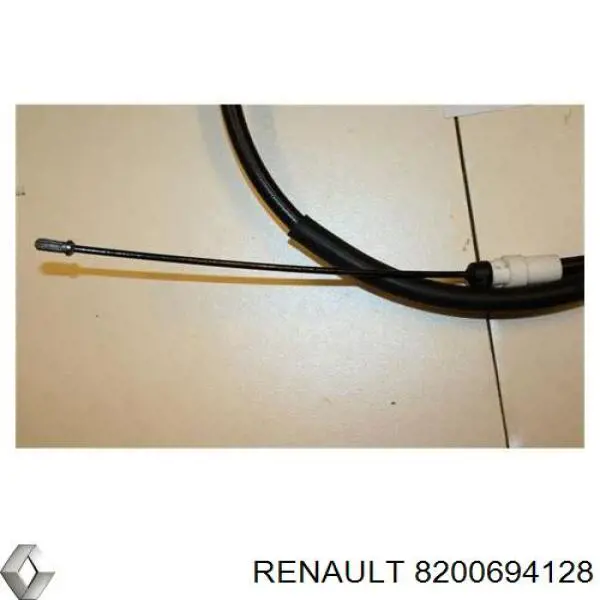 8200694128 Renault (RVI) трос ручного гальма задній, правий/лівий