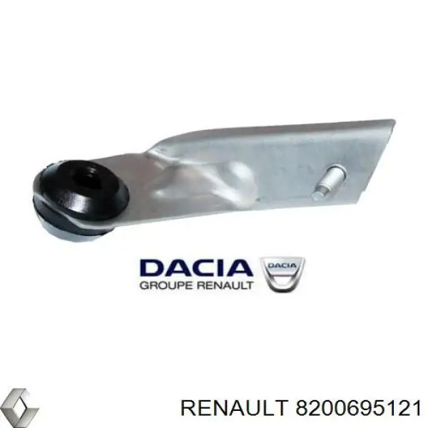 Купити 8200695121 Renault (RVI) Кронштейн радіатора верхній, лівий