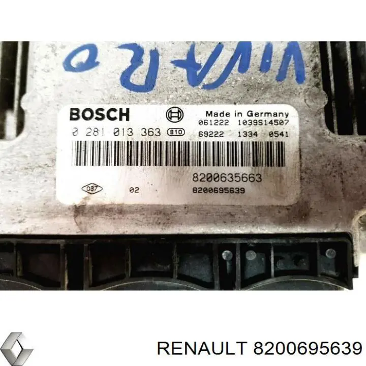 8200695639 Renault (RVI) Блок електронного управління