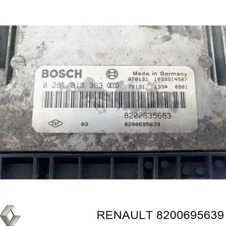 ЕБУ Renault (RVI) 8200695639 ціна, від 70.22 USD