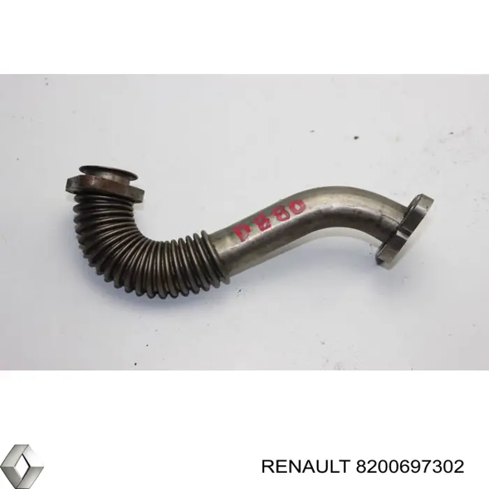 Шланг (патрубок) радіатор EGR, відведення Renault (RVI) 8200697302 ціна, від 19.00 USD
