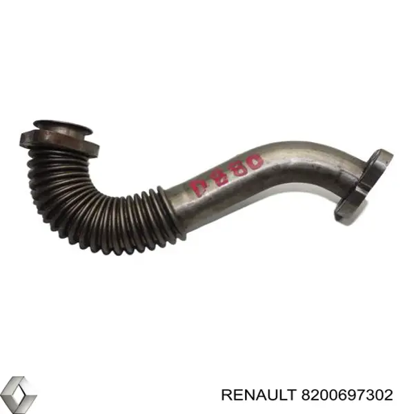 Купити 8200697302 Renault (RVI) Шланг (патрубок) радіатор EGR, відведення