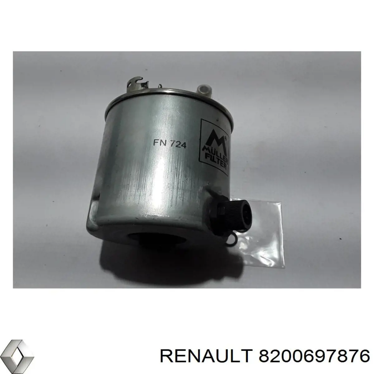 Фільтр паливний 8200697876 Renault (RVI)