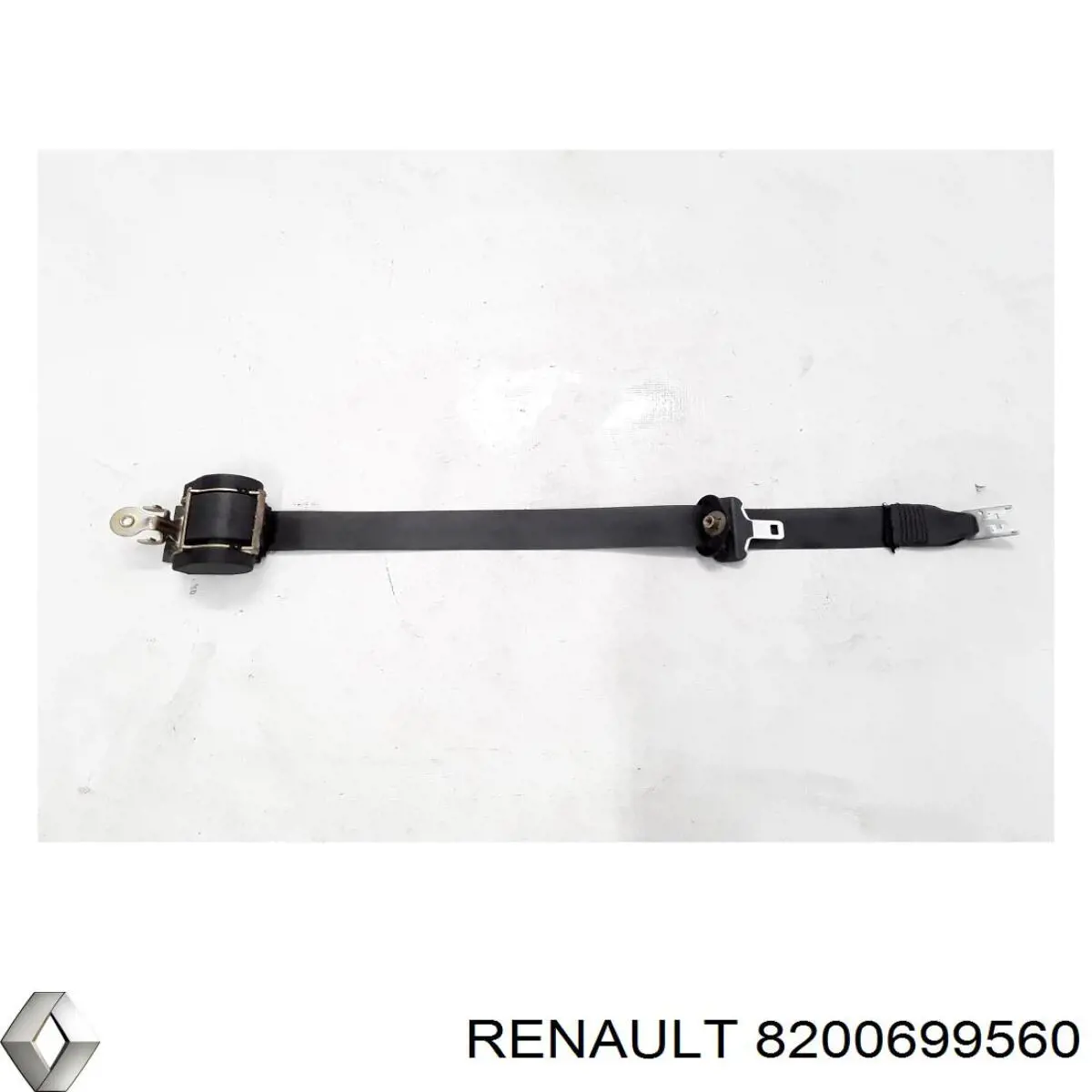 Ремінь безпеки передній правий 8200699560 Renault (RVI)